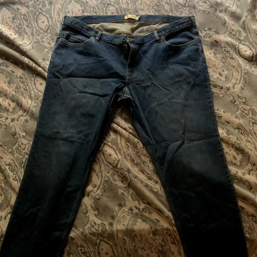 Carhartt Women's Original Fit Blaine Jean (Regular Sizes), Stonework, 20 Plus
